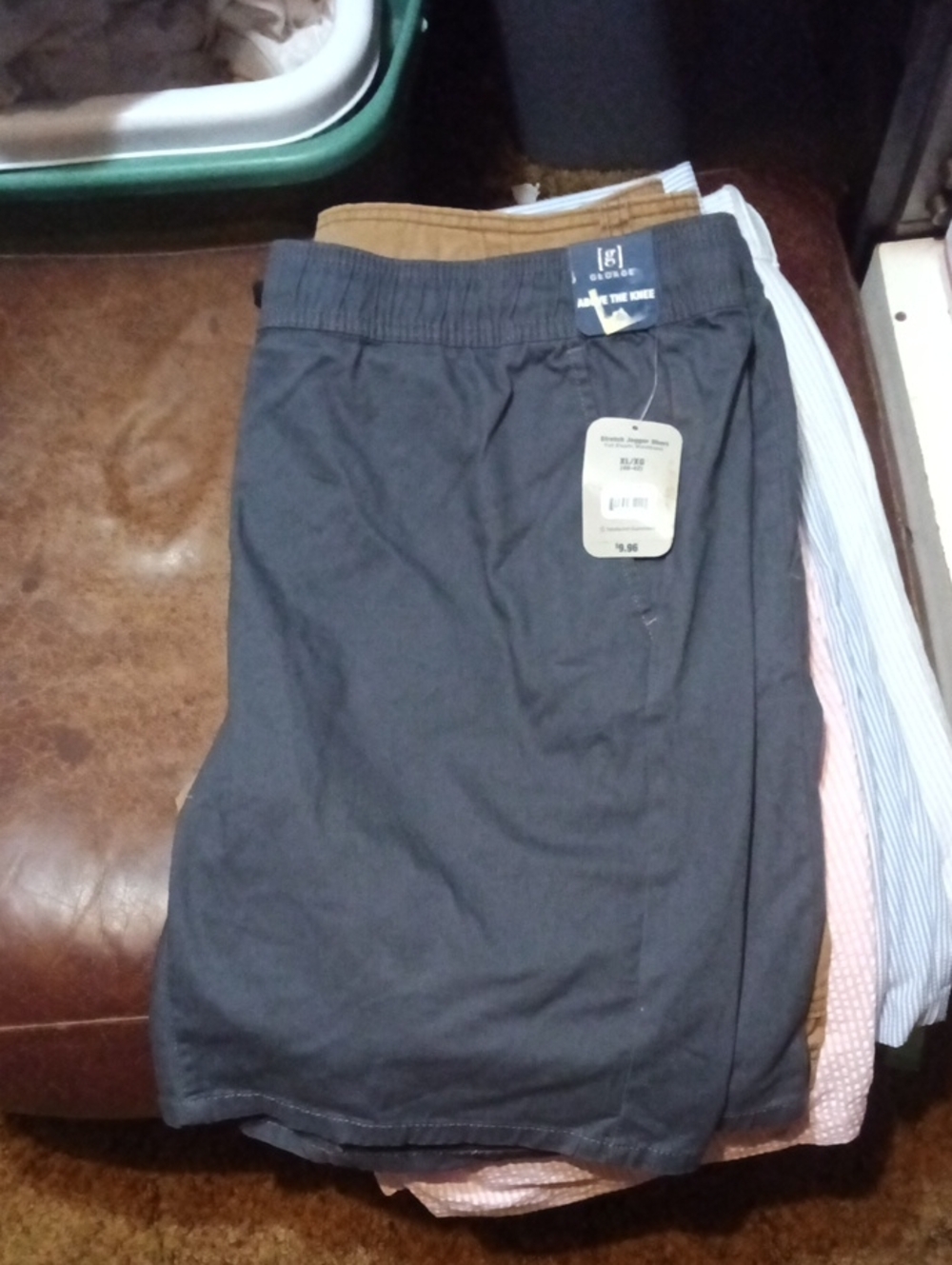 George Men's Charcoal Gray Athletic Shorts